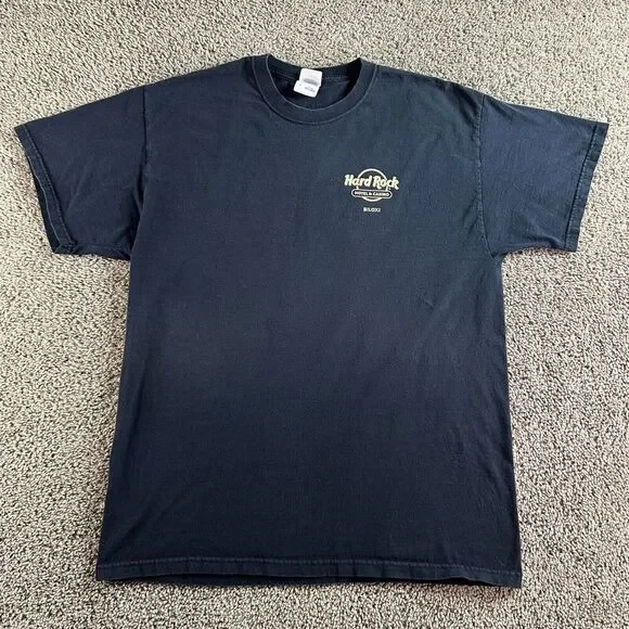 Hard Rock Casino Shirt Mens Extra Large Black Biloxi Nothing Like The First Time - Picture 7 of 11